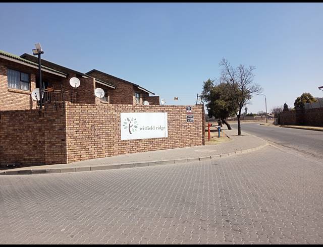 2 BEDROOM SECTIONAL TITLE FOR SALE IN WITFIELD